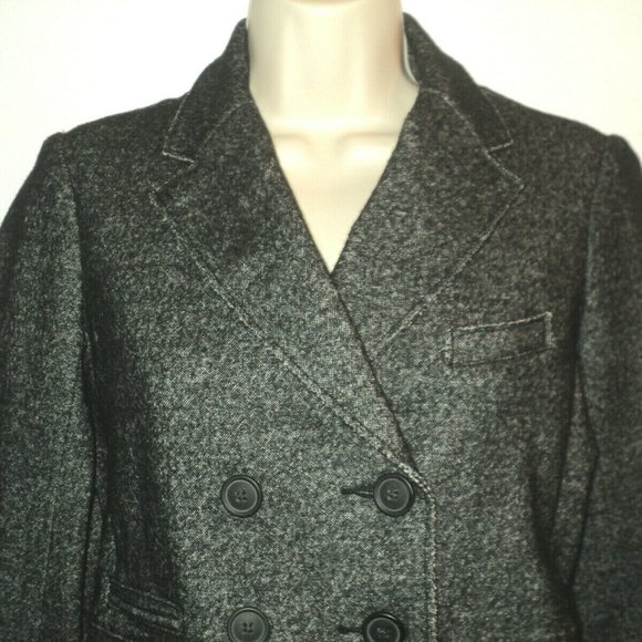 J. Crew Thandie Marled Blazer Size 6 Charcoal Gray - Picture 2 of 5